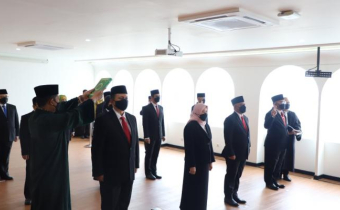 Sebagai Kado HUT ke-13 Bawaslu, Gunawan Lantik 12 Pejabat Pimpinan Tinggi Pratama