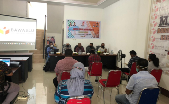 Kembangkan Pengelolaan Website, Bawaslu hadirkan Kadis Infokom