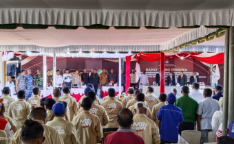 Bawaslu Maluku Tenggara Menghadiri Penetapan Nomor Urut Pasangan Calon 